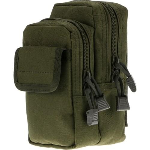 Molle Military Tactical Waist Bag Magazine EDC Dump Pouch Outdoor Sports Wear-resistant Bag for Hunting Hiking Accessories