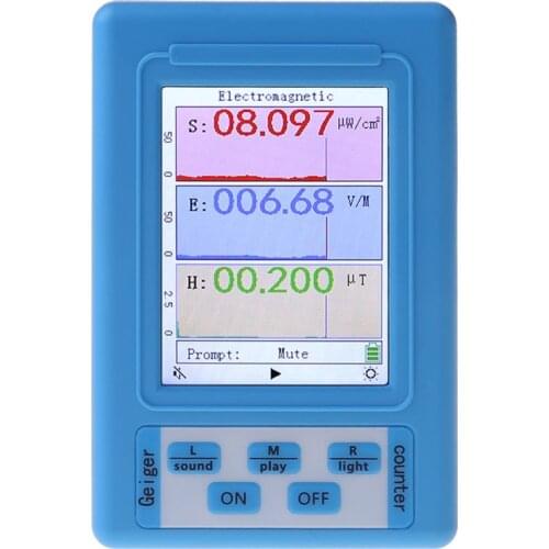 2021 New Electromagnetic Radiation Detector Dosimeter Monitor Radiation Tester EMF Meter