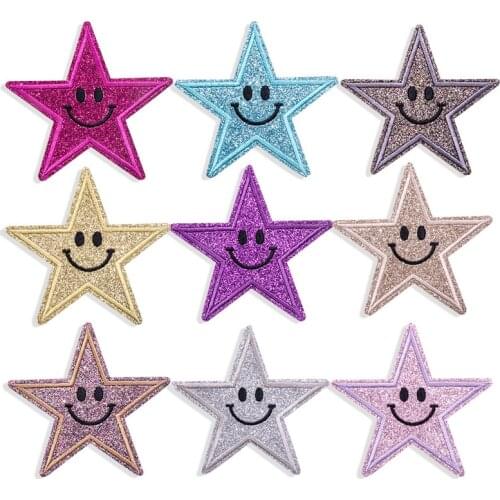 Customized Wholesale Computer Embroidered Embroidered Cloth Stickers Clothing Accessories Patch Ironing Applique Cloth Stickers