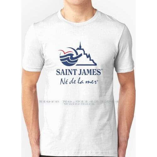 Premium Retro Saint James T Shirt 100% Pure Cotton Cool Fashion Avnier Orelsan The Party Is Over Saint James Basic Epilogue