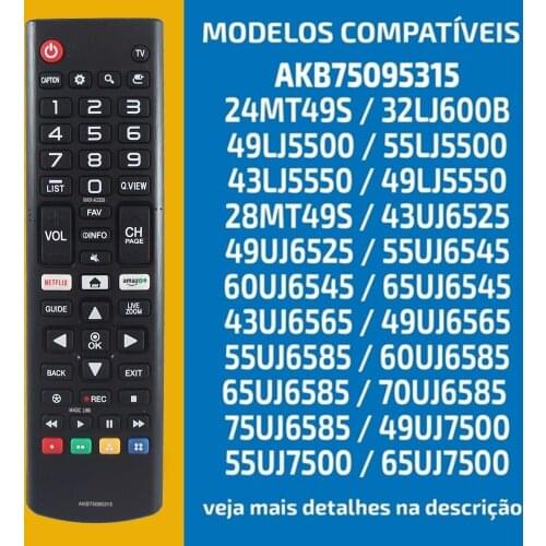 New Original AKB75095315 Remote Control For LG Smart LED TV 55UK631C 65UK6540PSB 43LK5700PSC