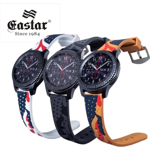 Silicon Watch band For Amazfit bip Samsung Gear S3 Band Frontier Strap For Gear S3 Classic Watchband 22mm Smart Watch Bracelet