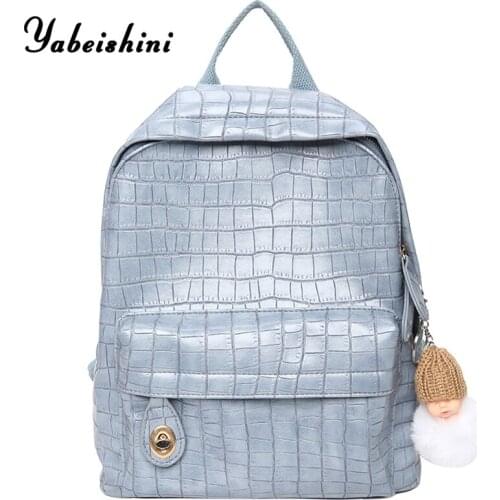 2020 New Luxury Soft Leather Women Backpack Simple Large Capacity Bookbag For Teenage Girls High Quality Ladies Travel Bags