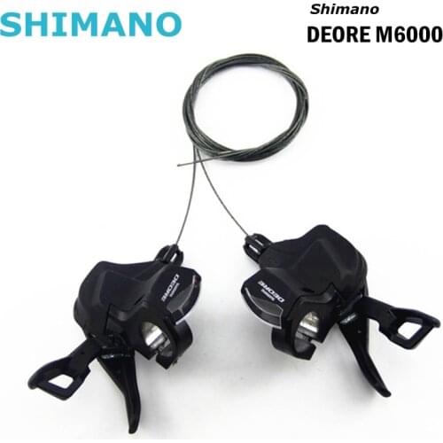 Shimano DEORE SL-M6000 M7000 Levers shifter with window 10S Shifters 10Speed MTB Shifting Levers 2/3x10Speed