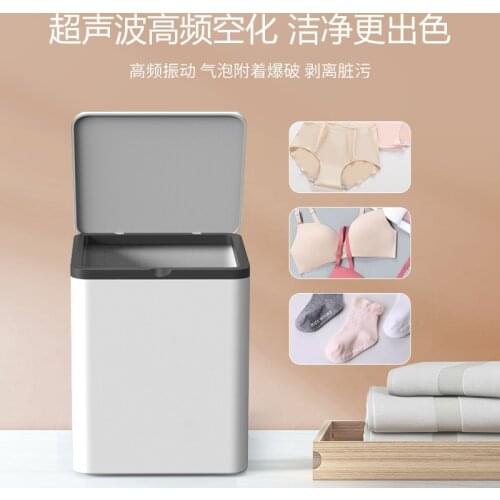 Ultrasonic portable washing machine Blu-ray bacteriostatic Portable washer and dryer Underwear baby clothes Mini washing machine