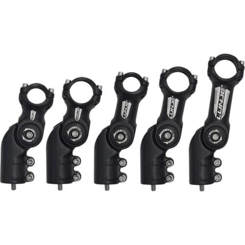 Aluminum Alloy Bike Stem, Adjustable Bicycle Handlebar Riser Extender for Road Mountain Bike, MTB