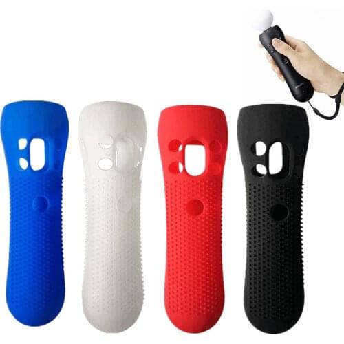 1PCS For PS3 Move Silicone Case for PlayStation 3 Right Non-Slip Cover for PS4 VR Controller Protective Case