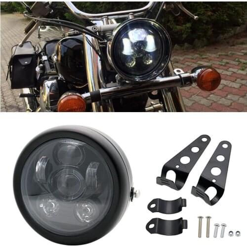 6.5inch Led Headlight Projection Motorcycle Headlight For Harley Sporster XL 1200 883 Dyna Glide