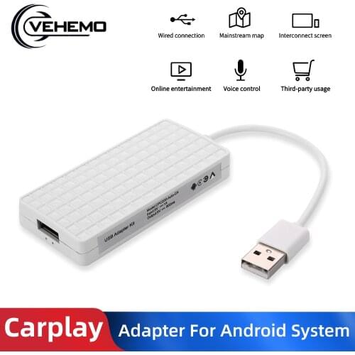 Car Link Dongle Carplay Adapter Universal Auto Link Dongle Navigation Player USB Car Play Dongle Link For Apple Android Auto