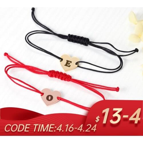 Handmade Custom Name Bar Adjustable Couple Carved Disc Promise Bracelet Fashion Light Bracelet Personalized Valentines Gift