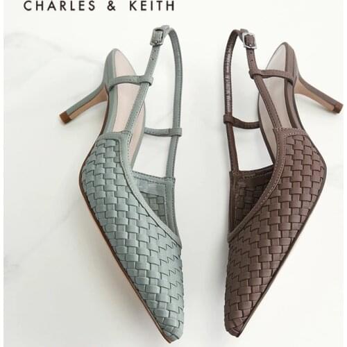 CHARLES＆KEITHNew Arrival for Spring 2021 CK1-60580188 Ladies pointed high heels