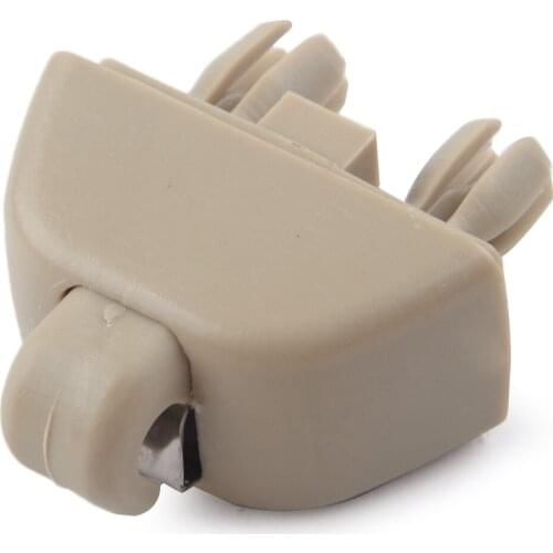 DWCX 2PCS Inner Sun Visor Hook Clip Fit for Skoda Rapid VW Passat Polo Up 2012 2013 2014 2015 6R0 857 561 Y20