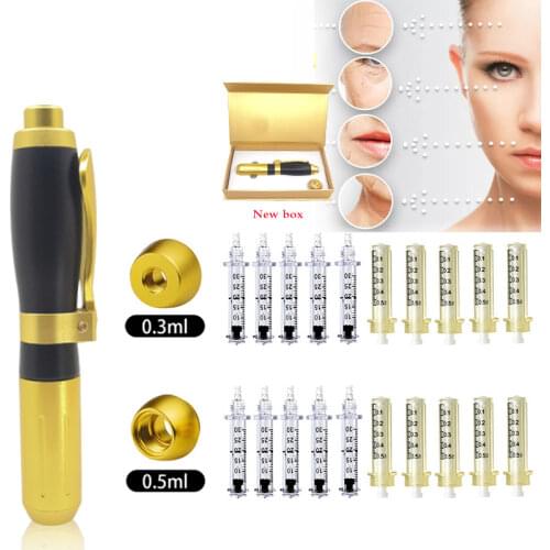 Hylaronic Pen Meso Gun Hyaluronan Acid For Face Lip No Needle Hialuron Pen Dermal Filler Caneta Hyaluron Pen Acido Hialuronico