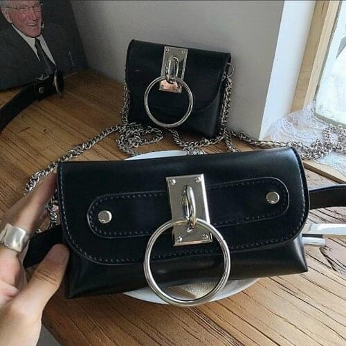 Korean fashion belt detachable waist bag womens Retro versatile Mobile Phone Bag Messenger Bag