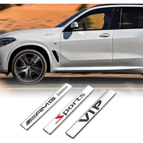 1Pcs Car Styling 3D Mental Decals Badge Accessories For Benz AMG W124 W204 W108 W126 W140 W168 W203 W211 W222 W245 Accessories