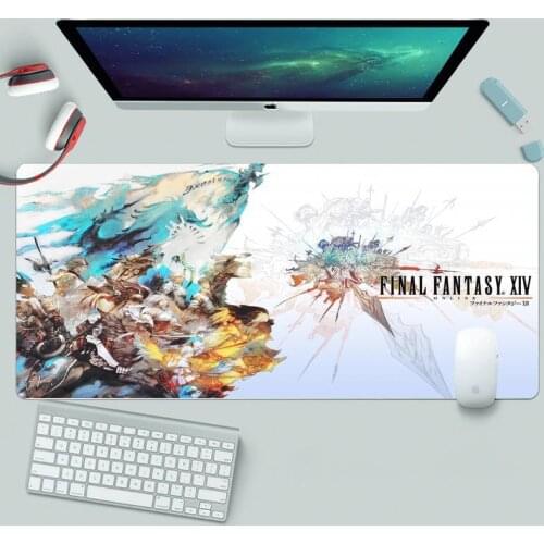Final Fantasy Mouse Mat Mouse Pad Large MousePad Desk Mat Desktop Mouse Pad MousePads Soft Laptop Custom Hot Sell Mice Pad Home