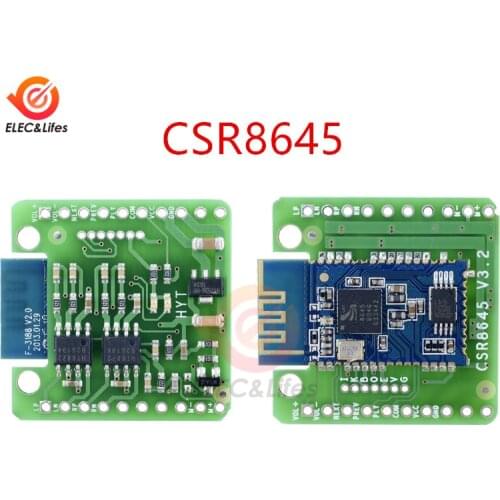 Bluetooth 4.0 CSR8645 Amplifier Board 5W+5W APT-X Stereo Receiver Amp Module Integrated Circuits