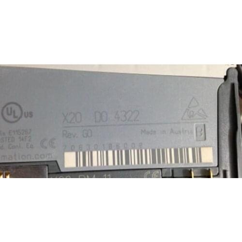 PLC X20 DO 4322 , Used one , 90% appearance new , 3 months warranty in stock