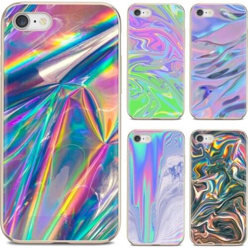 Silicone Phone Covers For Samsung Galaxy A10 A40 A50 A70 A3 A5 A7 A9 A8 A6 Plus 2018 2015 2016 2017 Pastel Metallic Tumblr