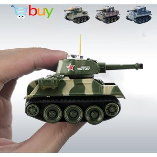 Super Mini Tiger RC Tank Model Imitate Scale Remote Radio Control Tank Radio Controlled Electronic Toys Tank for Children Kids