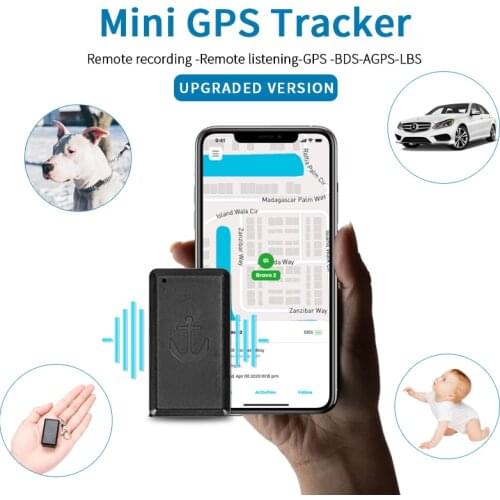 Waterproof Mini Car GPS Tracker GF11 Remote Recording Real Time Feedback Anti-theft and Lost for The Elderly and Children