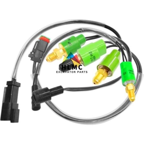 High Quality CAT E320B/C 330B/C S6K Small Square Plug Pressure Sensor Switch 106-0179