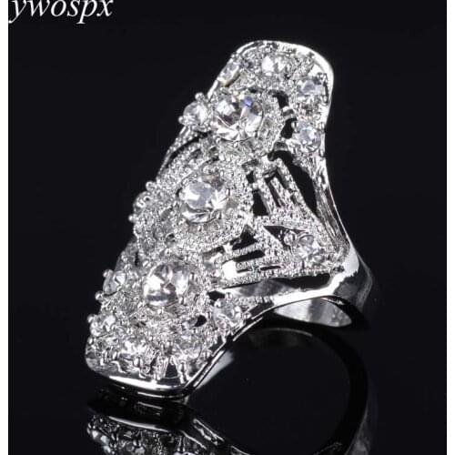 YWOSPX Rings With Cubic Zirkonia For Women