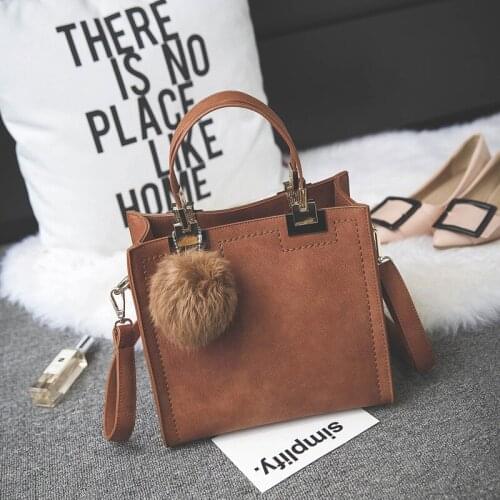 Female shoulder bags for women 2021 New fashion crossbody bag luxury handbags women bags designer travel Hairball bag