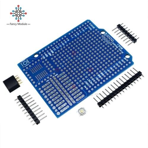 1 Set Standard Proto Screw Shield Board For Arduino Compatible Improved version support A6 A7