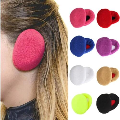 1 Pair Earbags Bandless Ear Warmers Earmuffs Autumn Winter Outdoor Ear Warmer JL