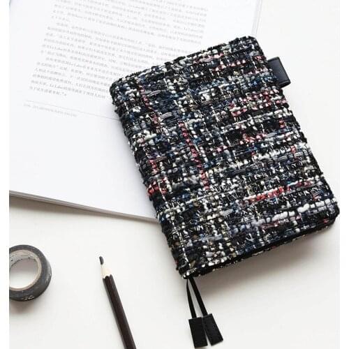 1pcs NOTE FOR Original Cloth Pocket Set Lingge Pocket Notebook Stationery A6 Book Korean Small Fresh
