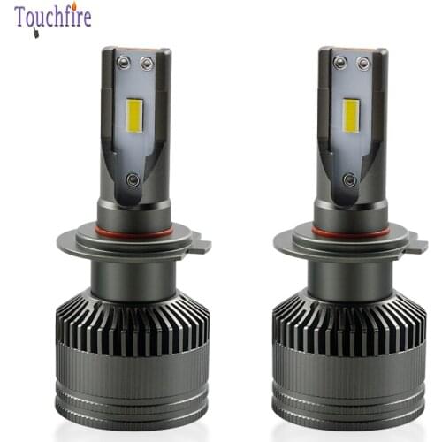 2Pcs H1 H4 Hi-Lo H7 Car Headlight Led Bulbs Canbus CSP 3570 H8 H11 HB3 9005 HB4 9006 9012 HIR2 6000k 15000LM Auto Lamp Dropship