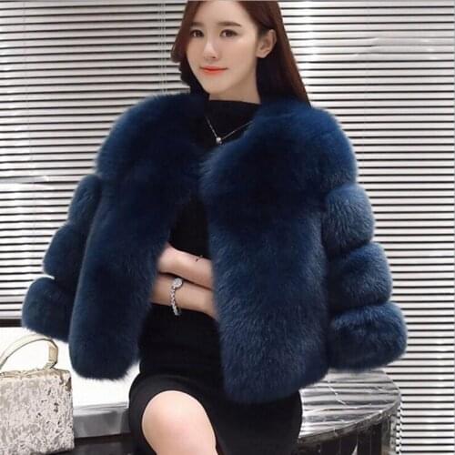 MSAISS 2017 Autumn Casual Party Overcoat Vintage Fluffy Faux Fur Coat Women Short Furry Fake Fur Winter Outerwear Coat