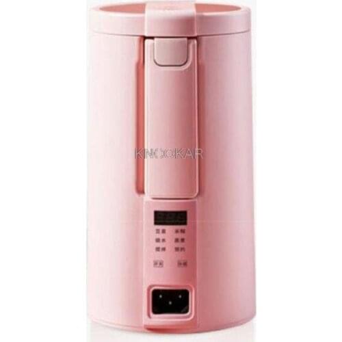 220V Electric Soymilk Machine Multicooker Mini Heatable Soya-Bean Milk Juicer Blender Rice Paste Maker Filter-free With Steamer