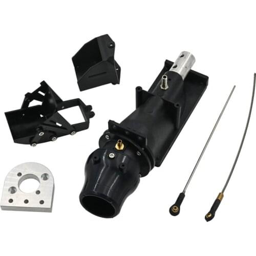 28mm Waterjet Thruster Backward Sprayer Water Pump Injector w 3-blade Paddle Transmission Shaft for RC High-speed Jet Boat