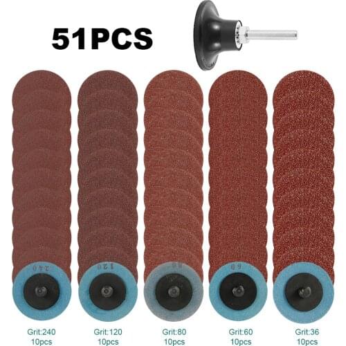 51pc Diamond Cutting Discs Sanding Grinding Wheel Circular Saw Blade Woodworking Metal Dremel Mini Drill Rotary Tool Accessories