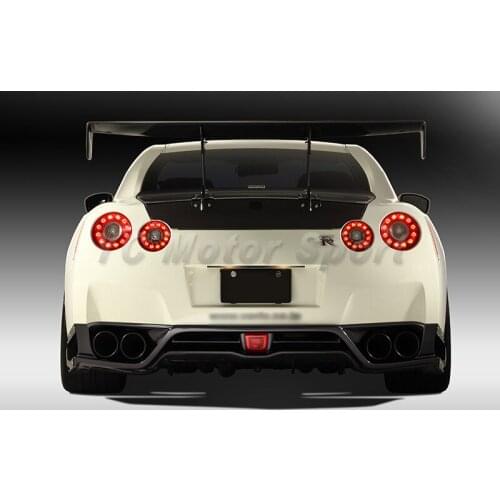 Car Accessories Carbon Fiber Rear Diffuser Kit Fit For 2011-2015 R35 GTR CBA DBA VS '13 Ver. Style Rear Under Skirt Diffuser Lip