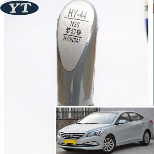 Car scratch repair pen, auto paint pen SILVER color for Hyundai IX35 IX25 Elantra Accent I30 Verna Tucson Sonata Santafe
