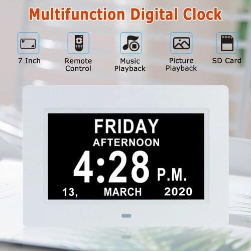 Digital Alarm Clock Desk Table Clock Curved LED Screen Alarm Clocks for Kids Bedroom Temperature Snooze Function Home Decor