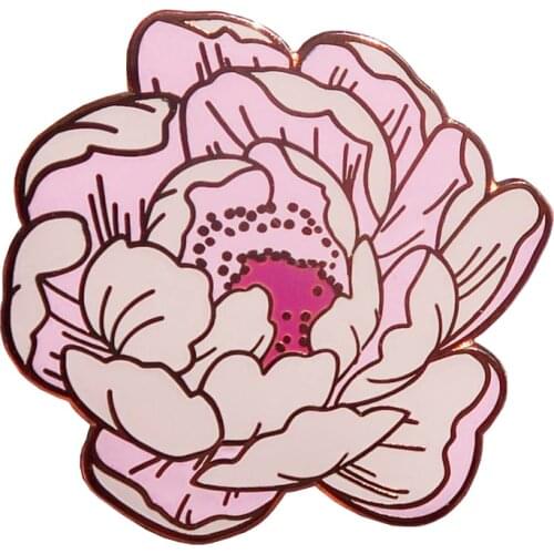 Floral pin Enamel pin