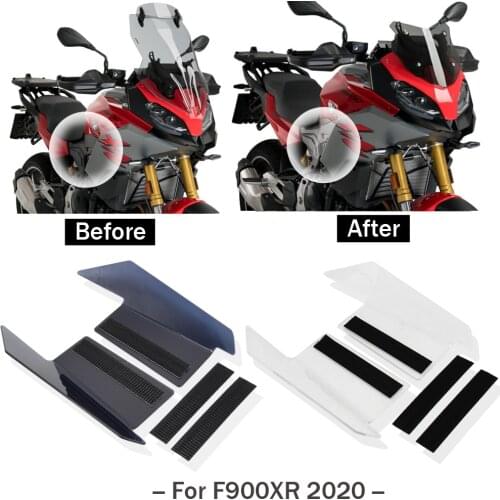 F 900 XR Windshield Windscreen Motorcycle Upper Turn Signal Deflector For BMW F900XR F900 XR F 900XR 2020 2021 NEW