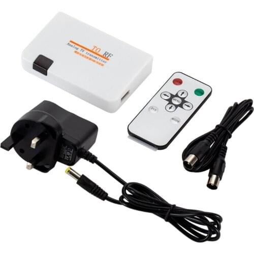 H7JF HDMI-compatible To RF Coaxial Converter Adapter Box Digital Analog Signal TV Transmitter Modulator for Blu-ray Player