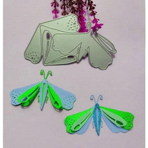 Moth, Butterfly Metal Cutting Dies for DIY Scrapbooking Album Paper Cards Decorative Crafts Embossing Die Cuts
