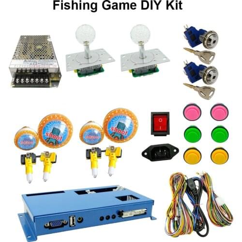 2 Players fishing Game DIY Kit Fish Hunter Game 28 in 1 Game board fish hunter game board