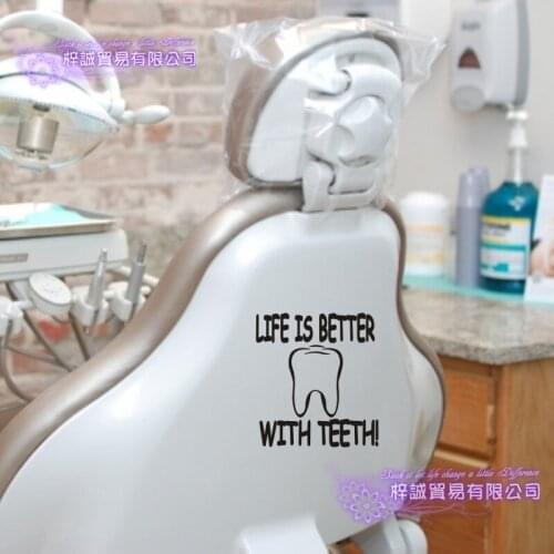Dental Clinic Dentistry Wall Decal Bathroom Poster Vinyl Wall Decals Decor Mural Toothpaste Tooth Brushing Teeth Sticker
