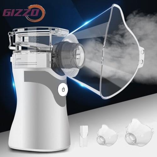 GIZZO Adult Portable Nebulizer Inhaler Nebulizer Asthma Inhaler Mini Atomizer Medical Devices Child Health Medical Humidifier