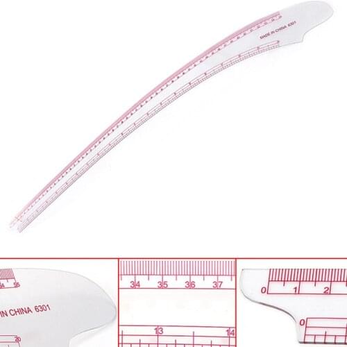 Tailor Foot Sewing Feet Tailor-foot Amount of Clothing Size Tape Measure Arm Sleeves Transparent Ruler Clothing DIY Sewing ACC