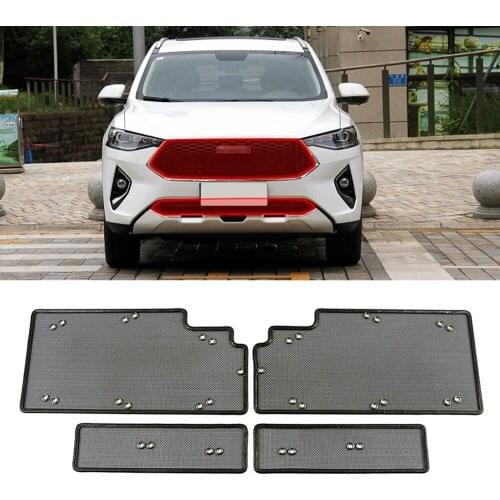 For Haval F7 F7X 2019 2020 Front Grills Insect Net Radiator Condenser Protective Cover Anti Insect Sand Mesh