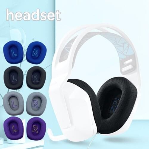 Replacement Earpads Ear Pad Cushion Cover Fit for Logitech G733 Headphone Memory Foam Pads Ear Cover Repair Parts Accessories