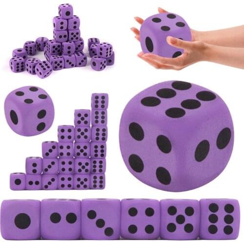Specialty Giant EVA Foam Playing Dice Block Party Toy Game Prize for Children Funny Playing Party Toy Game Interesting Toys